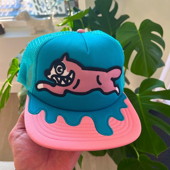 Icecream Other - ICECREAM 🍦Royal Trucker Biscay Bay hat NWT teal / pink colorway minty fresh 🍭